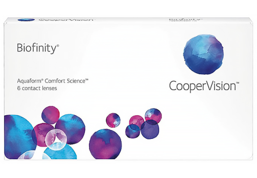 Biofinity® 6 lenzen