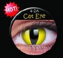 Cat Eye - gekleurde lenzen Crazy Lens RX
